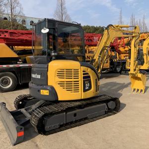 Japan Original KOMATSU PC55 PC56 PC60 5 Ton 6 ton Mini Excavator For Sale